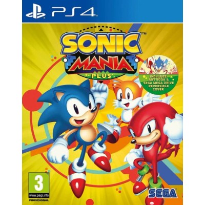 Sonic Mania Plus + Артбук [PS4, английская версия]